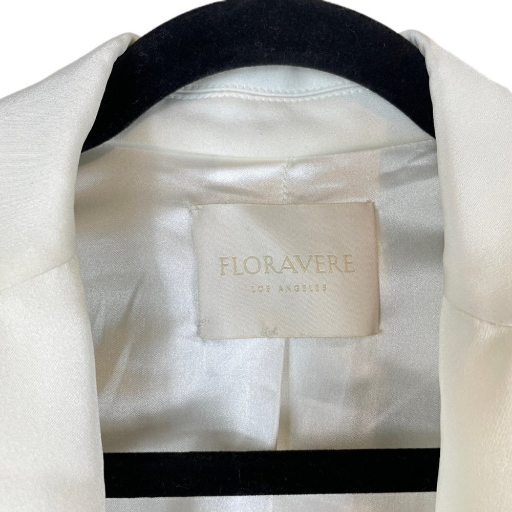 Floravere RBG Single Button Bridal Blazer Jacket White - Picture 5 of 12